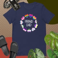 Image 4 of Proud Dad Unisex T-shirt