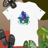 Image 6 of Gay Pride Bird Unisex T-shirt