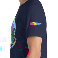 Image 7 of Pansexual Pride Bird Unisex T-shirt
