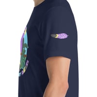 Image 7 of Nonbinary Pride Bird Unisex T-shirt
