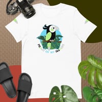 Image 5 of Agender Pride Bird Unisex T-shirt