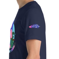 Image 7 of Genderqueer Pride Bird Unisex T-shirt