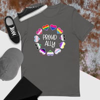 Image 5 of Proud Ally Unisex T-shirt