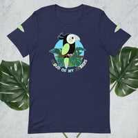 Image 6 of Agender Pride Bird Unisex T-shirt