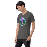 Image 11 of Nonbinary Pride Bird Unisex T-shirt