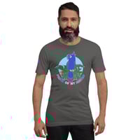 Image 11 of Bisexual Pride Bird Unisex T-shirt