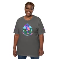 Image 11 of Genderqueer Pride Bird Unisex T-shirt