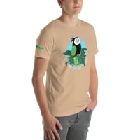 Image 12 of Aromantic Pride Bird Unisex T-shirt