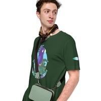 Image 12 of Gay Pride Bird Unisex T-shirt
