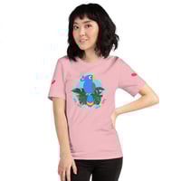 Image 14 of Pansexual Pride Bird Unisex T-shirt