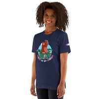 Image 13 of Lesbian Pride Bird Unisex T-shirt