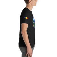 Image 11 of Rainbow Pride Bird Unisex T-shirt