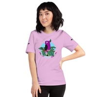 Image 12 of Asexual Pride Bird Unisex T-shirt