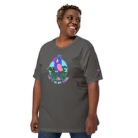 Image 14 of Genderfluid Pride Bird Unisex T-shirt