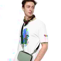 Image 15 of Pansexual Pride Bird Unisex T-shirt