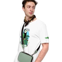 Image 14 of Aromantic Pride Bird Unisex T-shirt