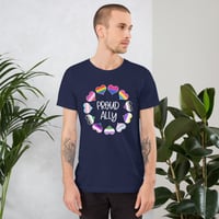 Image 10 of Proud Ally Unisex T-shirt