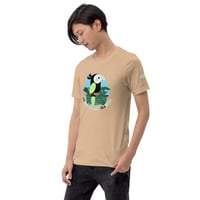 Image 14 of Agender Pride Bird Unisex T-shirt