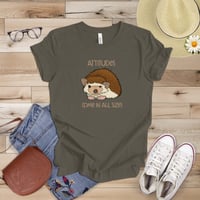 Image 3 of Hedgehog Attitude Unisex T-shirt