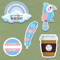 Transgender Pride Sticker Collection-eb26d800