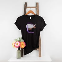 Image 3 of Dash the Hippocorn Unisex T-shirt