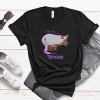 Image 5 of Dash the Hippocorn Unisex T-shirt