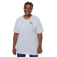 Image 8 of Pocket Corgi Unisex T-shirt