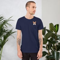 Image 9 of Pocket Corgi Unisex T-shirt