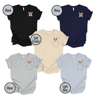 Image 10 of Pocket Corgi Unisex T-shirt