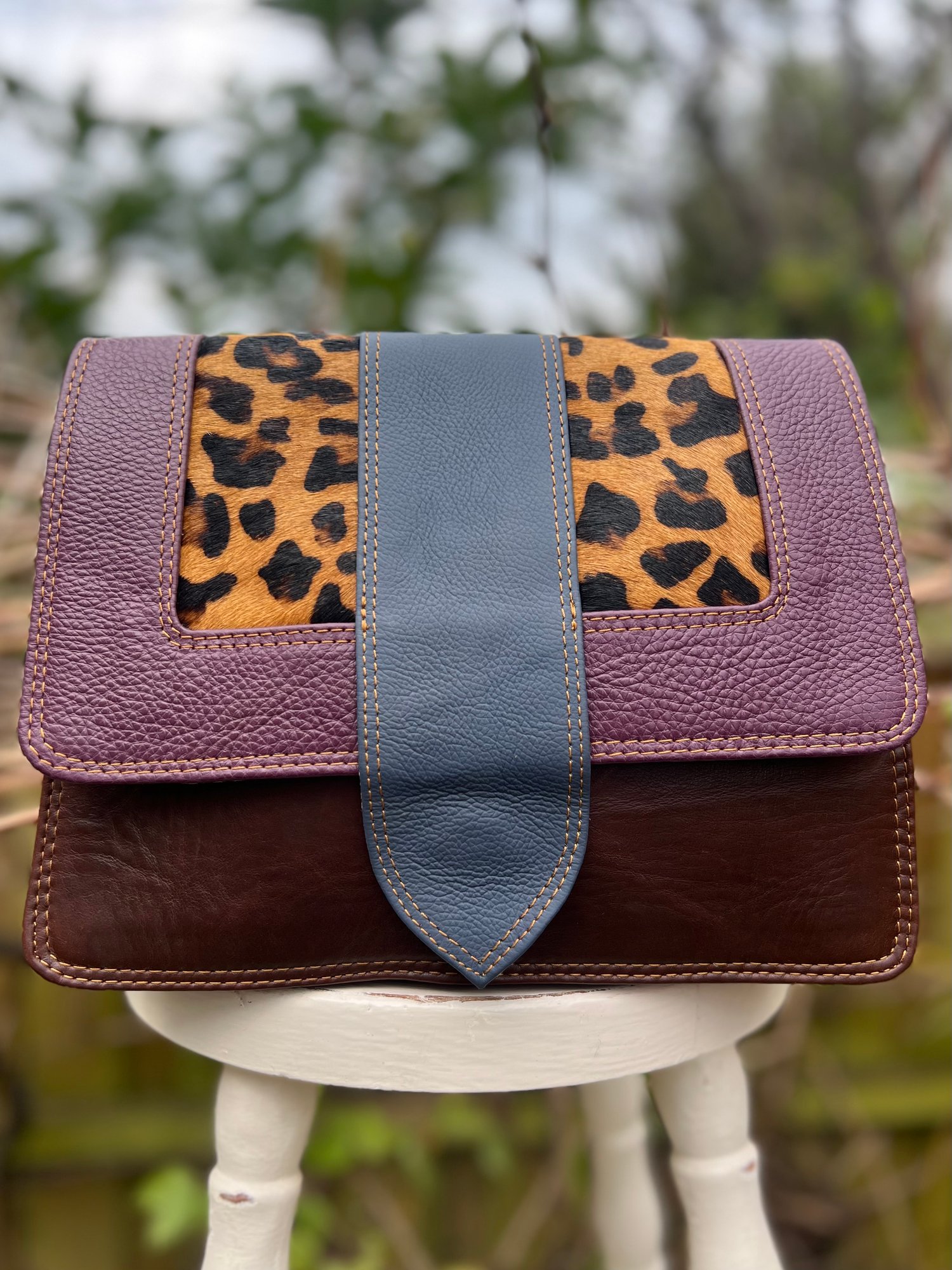 Image of Harlequin Collection - Recycled Leather #21E