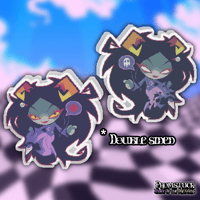 Image 1 of [PREORDER] Aradia Derse Dreamer/Dead Dreamer 2.5 inch Acrylic Charm