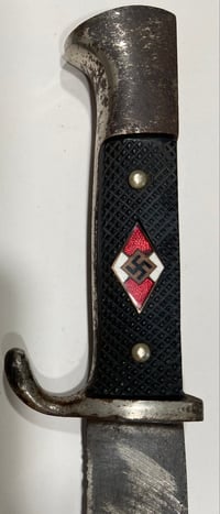 Image 2 of WW2 (Nazi Germany) Hitler Youth Dagger w/Scabbard