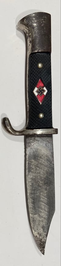 Image 4 of WW2 (Nazi Germany) Hitler Youth Dagger w/Scabbard