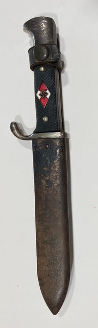 Image 3 of WW2 (Nazi Germany) Hitler Youth Dagger w/Scabbard