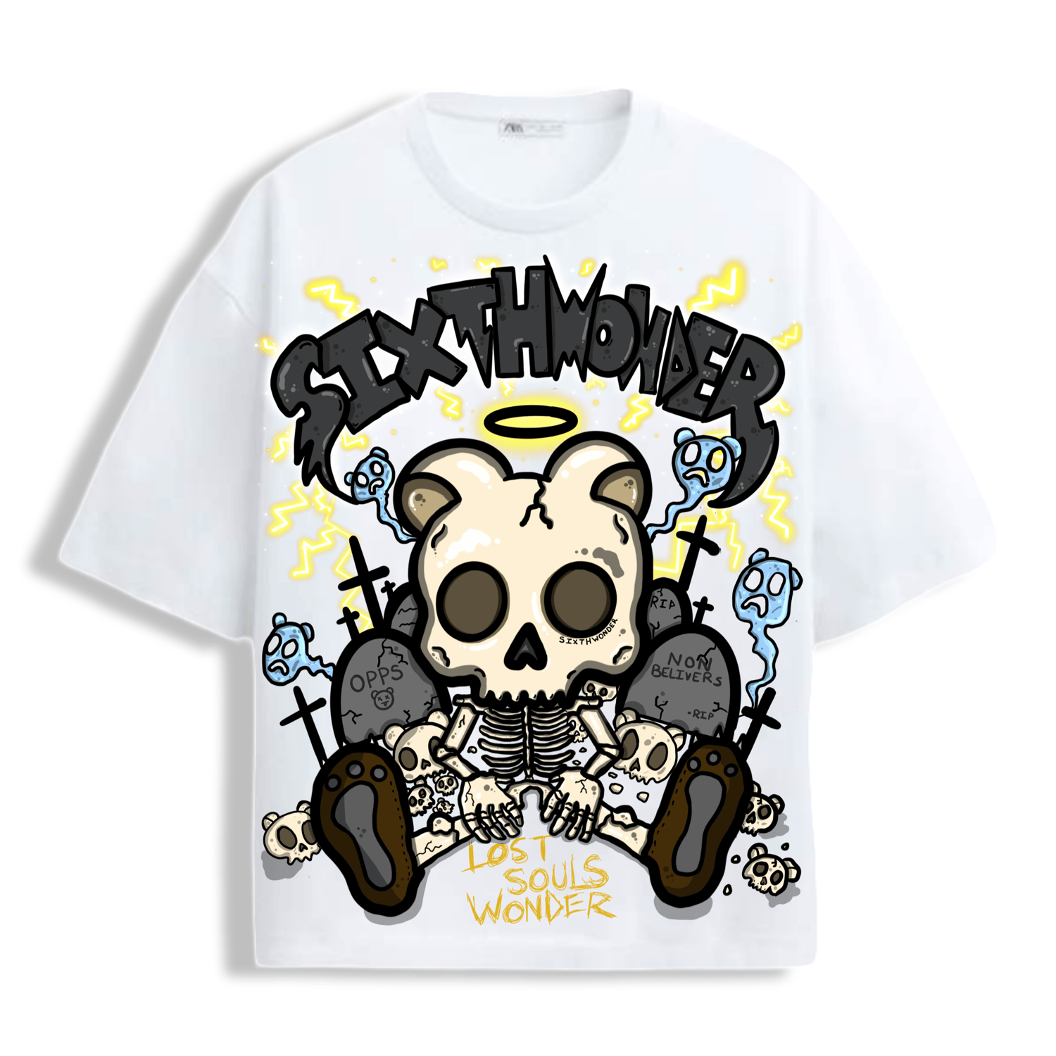 Image of Teddy Bones " Lost Souls" T-shirt