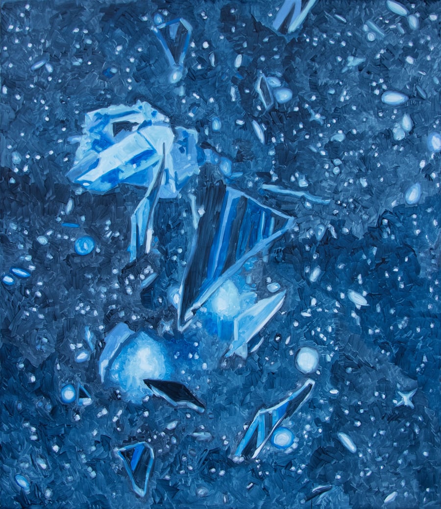 Image of Original Painting "CC" (Ships from EU)