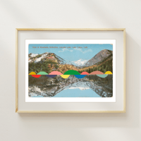 Image 3 of Mountain Reflection Print