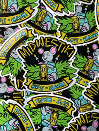 Image 2 of MIDWESTIKI "Ope-Hana" 5" Vinyl Sticker