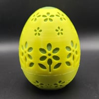 Image 4 of Flowers Easter Egg 2-Color