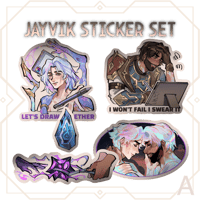 Image 1 of Jayvik Sticker Set A & B