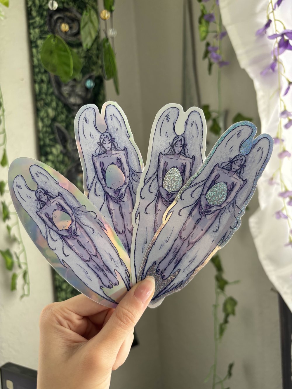 Image of Angels egg sticker