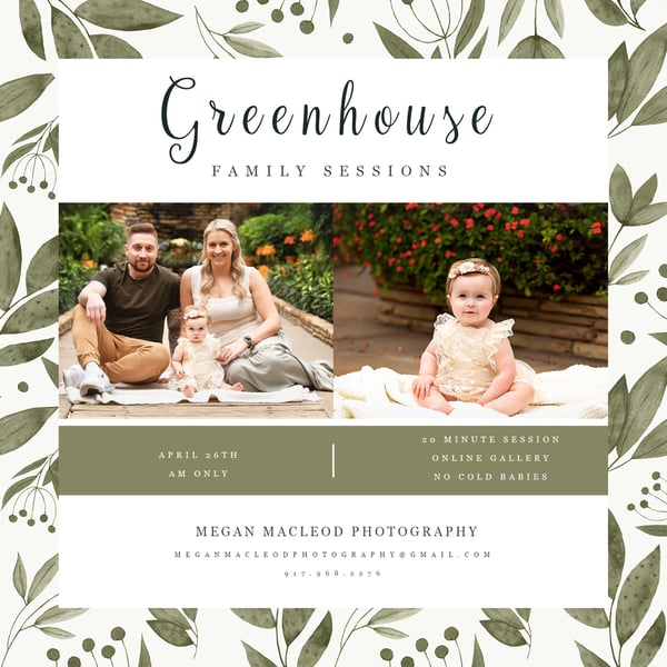 Image of Greenhouse Family Sessions