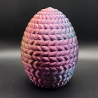 Image 1 of Woven Design Easter Egg