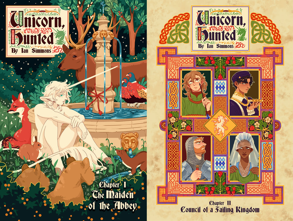 Unicorn, Hunted Comics