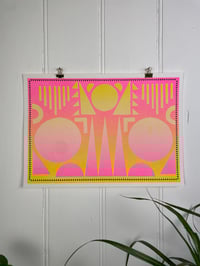 Image 1 of Young Sunrise Riso Print