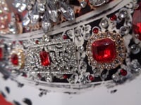Image 7 of SOLD Prestige Ruby and large diamond Box Framed Crown