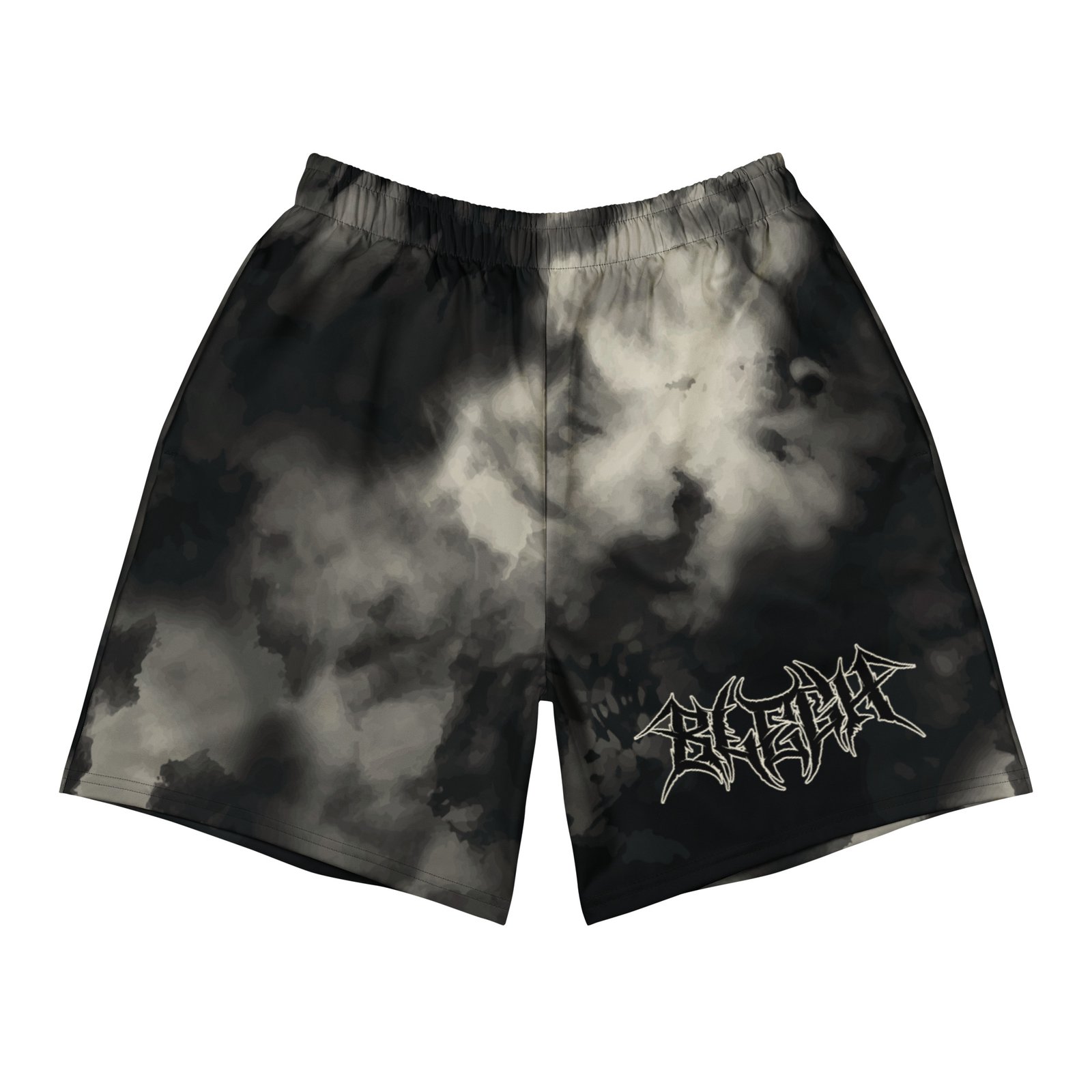 TIE DYE DEATHCORE BLEGH SHORTS | Ohrion Apparel