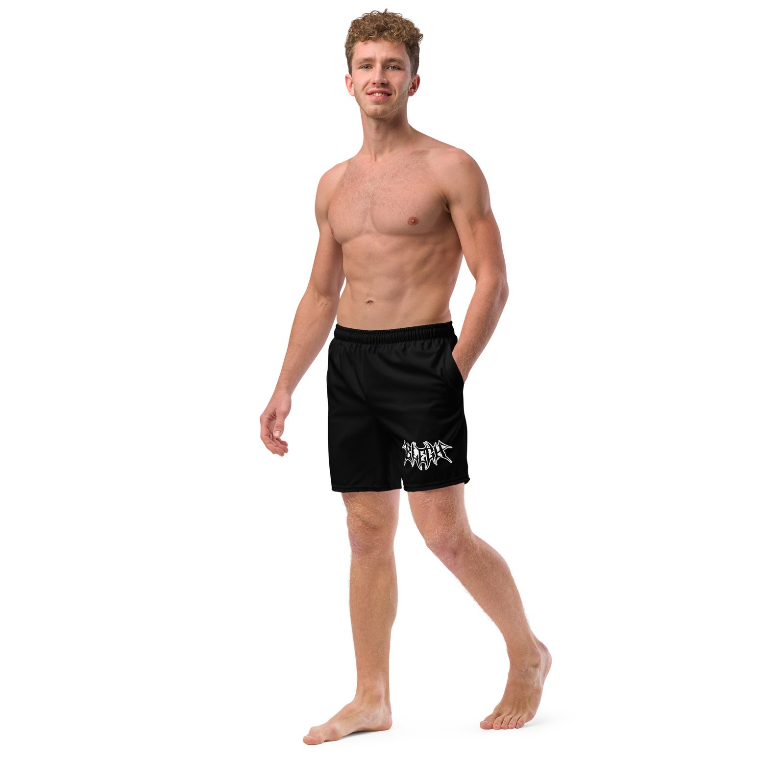 DEATHCORE BLEGH SWIM TRUNKS | Ohrion Apparel