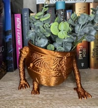 Image 1 of Stone Pot Inspired Planter RPG Decor