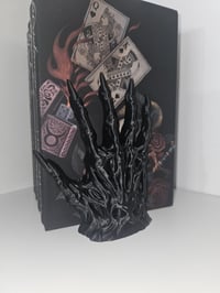Image 1 of Dark Wizard Hands Book ends – Spooky Gothic Book Holder